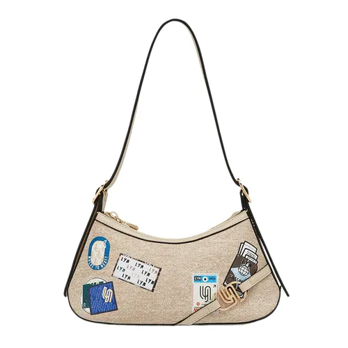 Túi xách Túi đeo vai - Túi Đeo Vai Nữ Lyn Wander Infinite S Shoulder Bag LL25CBM192 Màu Be Nhạt - Vua Hàng Hiệu