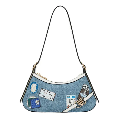 Túi xách Túi đeo vai - Túi Đeo Vai Nữ Lyn Wander Infinite S Shoulder Bag LL25CBM192 Màu Xanh - Vua Hàng Hiệu