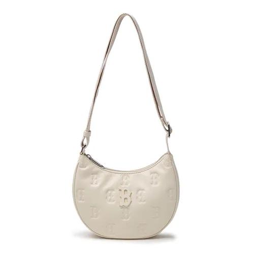 Túi Đeo Vai Nữ MLB Korea Classic Mono New Embo Crossbody Boston Red Sox Cream 3ACRS024N-43CRD Màu Trắng Kem