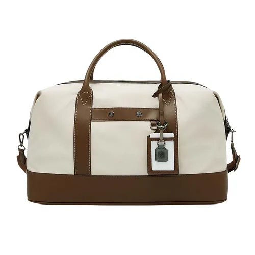 Lyn - Túi Du Lịch Lyn Echoe Weekend Bag Handbag - Beige LL25FBM654 Màu Be Trắng - Vua Hàng Hiệu