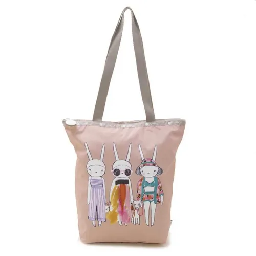 Túi xách Túi tote - Túi Tote LeSportsac Bag Tote Fifi Lapin Collaboration Summer Chic Pink Màu Hồng Nhạt - Vua Hàng Hiệu