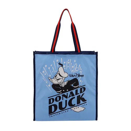 Túi xách Túi tote - Túi Tote LeSportsac Donald Duck Disney Tote Bag Blue Màu Xanh - Vua Hàng Hiệu