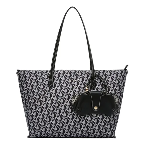 Túi Tote Nữ Lyn Solanory L Tote Bag Black L25FBWA009 Màu Đen - Túi xách - Vua Hàng Hiệu