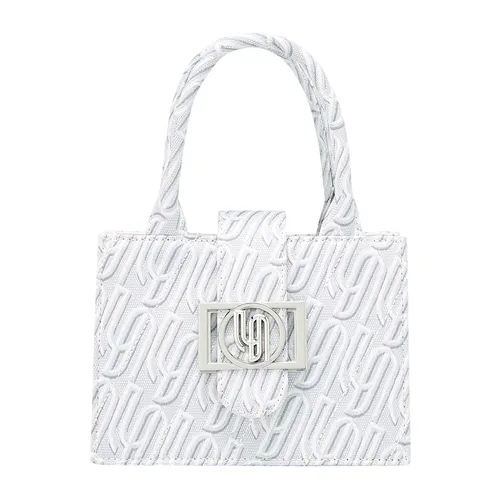 Túi Tote Nữ Lyn Viola Infinite Mini Tote Bag Light Grey LL24MBF346 Màu Xám Nhạt