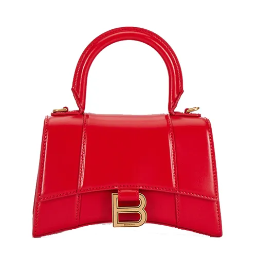 Balenciaga - Túi Xách Tay Nữ Balenciaga Hourglass XS Bag 5928331QJ4M6406 Màu Đỏ - Vua Hàng Hiệu
