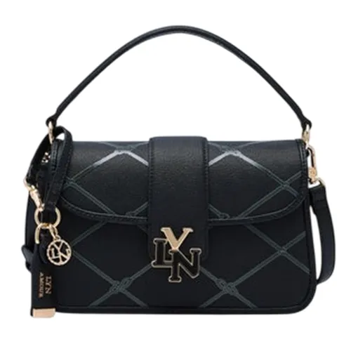 Túi Xách Tay Nữ Lyn Dasha M Crossbody Bag Black LL25CBF294 Màu Đen