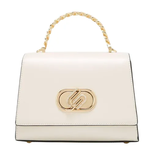 Lyn - Túi Xách Tay Nữ Lyn Nyxia Infinite Top Handle Handbag Ivory LL25CBM258 Màu Trắng Ngà - Vua Hàng Hiệu