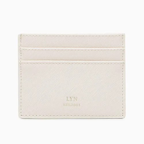 Ví Đựng Thẻ Nữ Lyn Babie Multi Card Holder Wallet - Ivory LL25CWF059 Màu Trắng Kem - Túi xách - Vua Hàng Hiệu