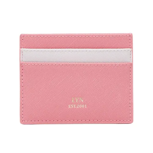 Ví Đựng Thẻ Nữ Lyn Babie Multi Card Holder Wallet - Pink Variation 2 LL25CWF059 Màu Hồng - Túi xách - Vua Hàng Hiệu