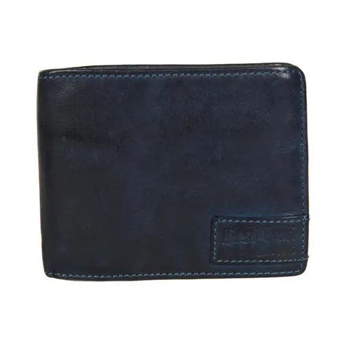 Túi xách Ví - Ví Nam Gianni Conti Wallet 4207111-43 Màu Xanh Jean - Vua Hàng Hiệu