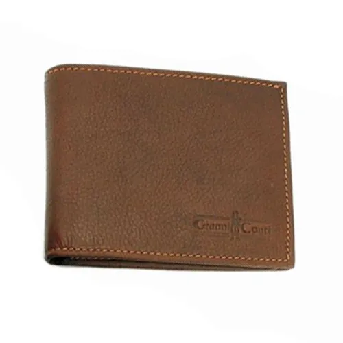 Túi xách Nam - Ví Nam Gianni Conti Wallet 587012-20 Brown Màu Nâu - Vua Hàng Hiệu