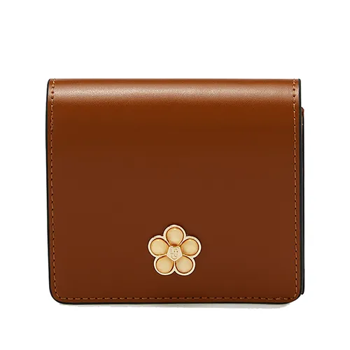 Ví Nữ Lyn Adria Short Short Wallet - Tan LL25FWT631 Màu Nâu