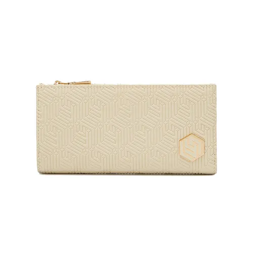 Ví Nữ Lyn Giselle Long Wallet - Ivory LL25FWM638 Màu Trắng Kem - Túi xách - Vua Hàng Hiệu