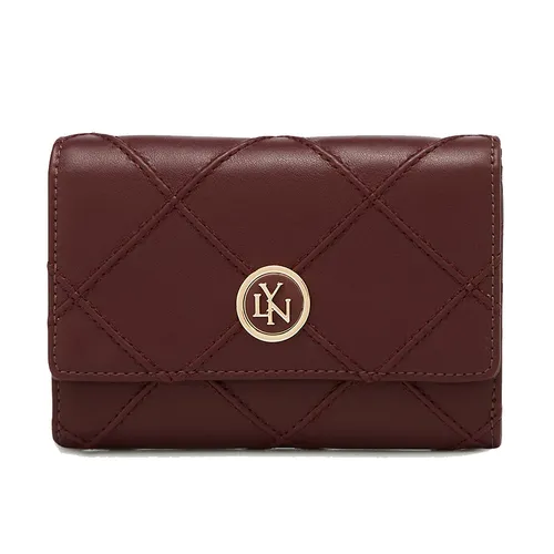 Ví Nữ Lyn Jaylen Short Wallet - Dark Red LL25FWF003 Màu Đỏ Đậm