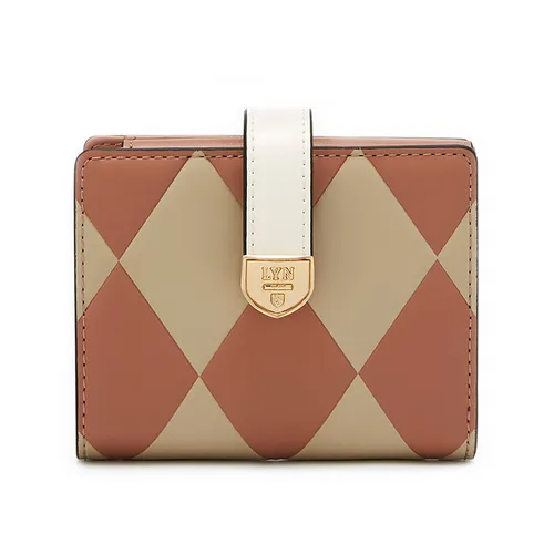 Ví Nữ Lyn Re-Edit Wonder Bi-Fold Wallet - Biege Variation 2 L25FWWA017 Màu Be