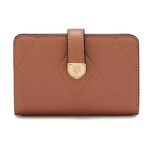 Ví Nữ Lyn Re-Edit Wonder Semi Wallet - Cameo L25FWWA016 Màu Nâu