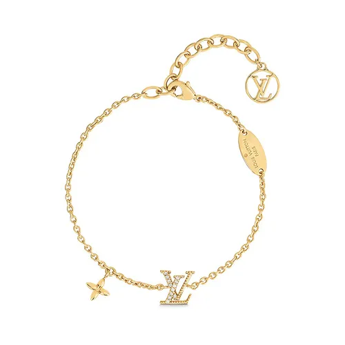 Louis Vuitton - Vòng Đeo Tay Nữ Louis Vuitton LV Iconic Bracelet M00587 Màu Vàng Gold - Vua Hàng Hiệu