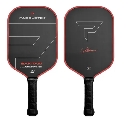 Vợt Pickleball Paddletek Bantam TKO-C 14.3mm Red Limited Màu Đen Đỏ - Pickleball - Vua Hàng Hiệu