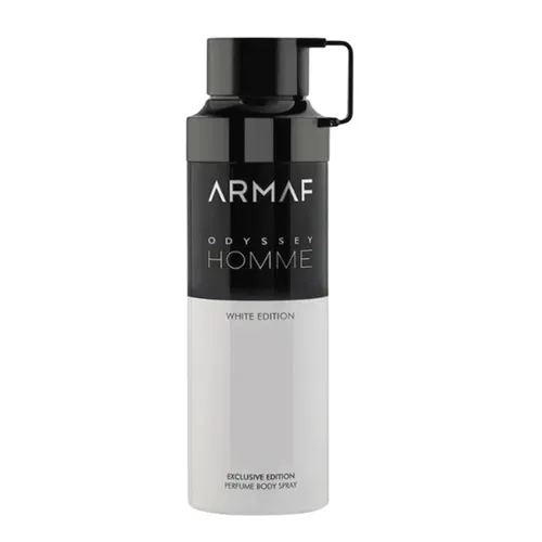 Xịt Thơm Toàn Thân Hương Nước Hoa Nam Armaf Odyssey Homme White Edition Body Spray 200ml