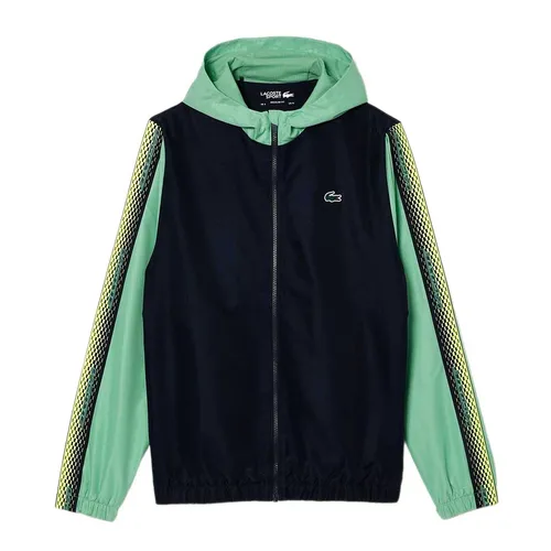 Áo Khoác Nam Lacoste Men's Regular Fit Tennis Màu Xanh