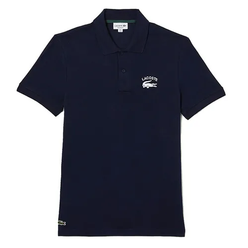 Áo Polo Nam Lacoste Regular Fit Branded Stretch PH9535 - 166 Màu Xanh Navy Size 4