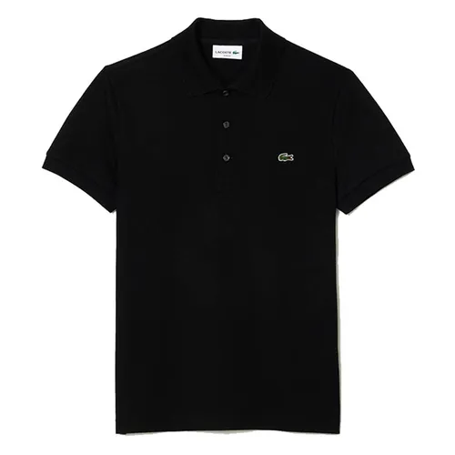 Áo Polo Nam Lacoste Men's Piqué Shirt Slim Fit Stretch PH6348-031 Màu Đen Size 2