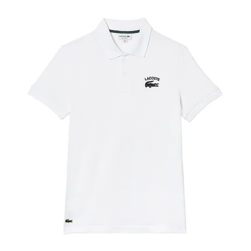 Áo Polo Nam Lacoste Regular Fit Branded Stretch PH9535 00 001 Màu Trắng Size 4