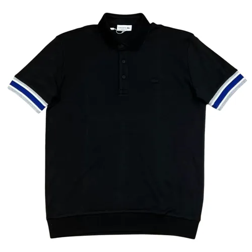 Áo Polo Nam Lacoste Regular Fit Shirt PH0260-60S Black Màu Đen Size 4