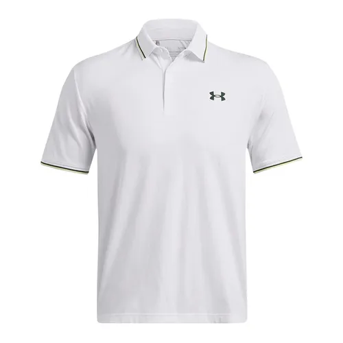 Áo Polo Nam Under Armour 3 Rib 1388156-100 Màu Trắng Size S