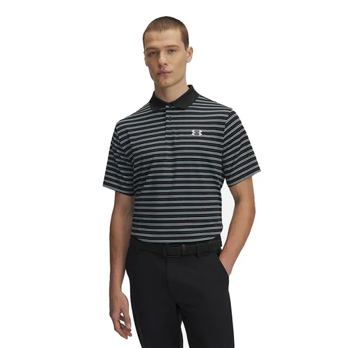 Áo Polo Nam Under Armour Matchplay Stripe 1377376-003 Màu Đen Kẻ Size S