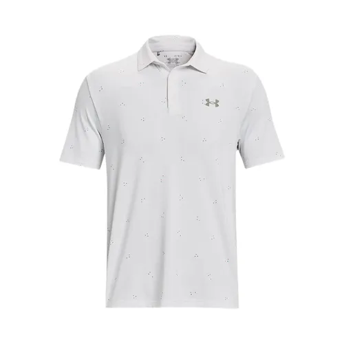 Áo Polo Nam Under Armour Playoff 3.0 Printed 1378677-106 Màu Trắng Size M