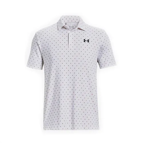 Áo Polo Nam Under Armour Playoff 3.0 Printed 1378677-107 Màu Trắng Size S
