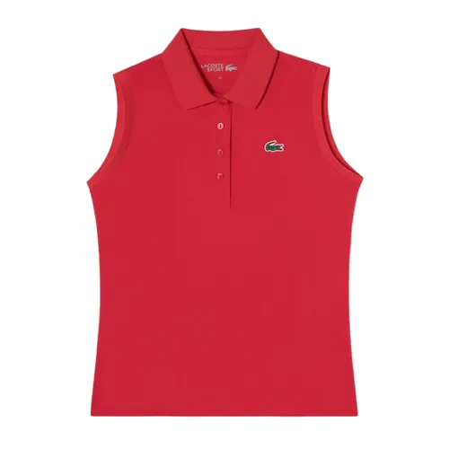 Áo Polo Nữ Lacoste Polo Shirt PF741E 54G 240 Màu Đỏ Size 38