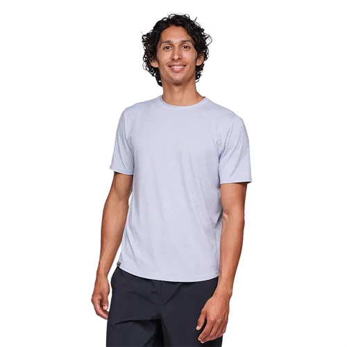 Áo Thun Nam Hoka Men's Essential T-Shirt Purple Màu Tím Size XXL