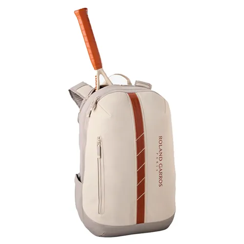 Balo Tennis/Pickleball Wilson Roland Garros Backpack Cream/Clay WR8042701001​​​​​​​ Màu Kem