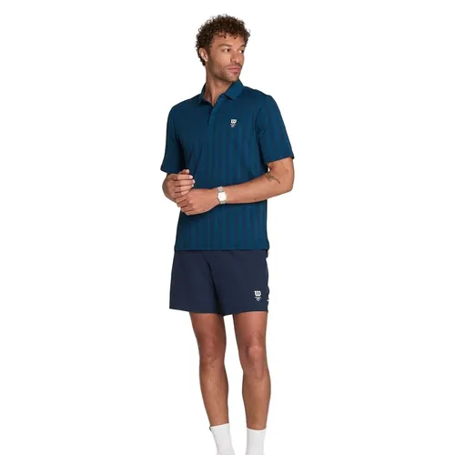 Bộ Quần Áo Nam Wilson Sin Costuras Game Point Màu Xanh Blue Size S (Form Âu)