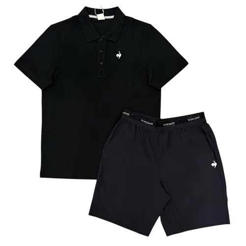 Bộ Thể Thao Nam Le Coq Sportif Rooster Màu Đen Size M