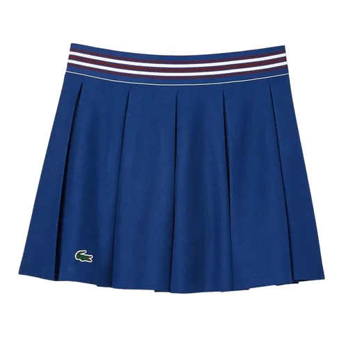 Chân Váy Nữ Lacoste Women's Lined Piqué Tennis Skirt JF0990 51 F9F Màu Xanh Navy