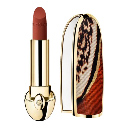 Combo Vỏ + Son Guerlain Rouge G The Customizable Ultra-Care Lipstick 234 L'Orange Sienne Màu Cam Đất