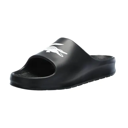 Dép Lacoste Men's Serve Slide 2.0 Sandal Slipper 48CMA0010 Màu Đen Size 3