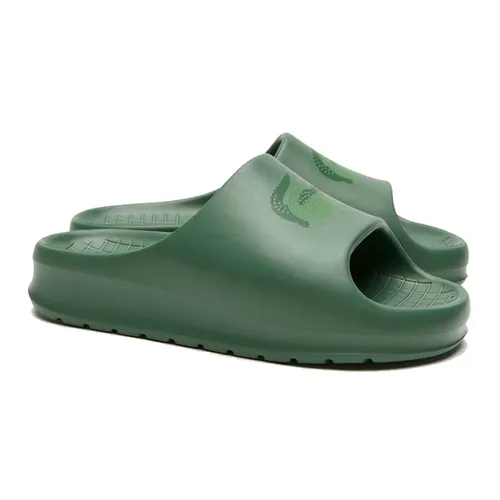 Dép Lacoste Women's Serve Slide 2.0 Slippers 45CFA0005-GG2 Green Màu Xanh Lá Size 6