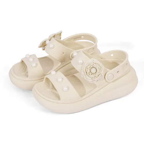 Dép Nữ Crocs Classic Crush Woman Sandal 207670-2Y2 Màu Beige Size 36
