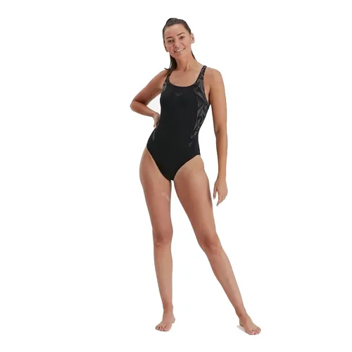 Đồ Bơi Một Mảnh Nữ Speedo Hyperboom Splice Muscleback 8-13470G718 Màu Đen Size 2XS