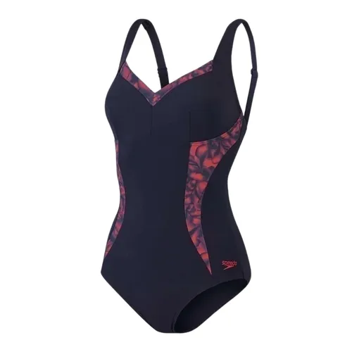 Đồ Bơi Một Mảnh Nữ Speedo Printed Lunalustre Màu Đen Size S