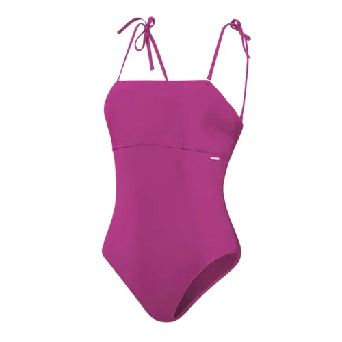 Đồ Bơi Một Mảnh Nữ Speedo Shaping V Neck Swimsuit - Purple Màu Tím Size XS