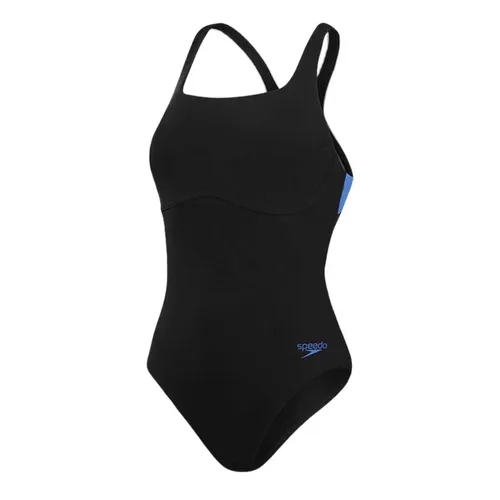 Đồ Bơi Một Mảnh Nữ Speedo Support Banded One Piece Swimsuit - Black Màu Đen Size XS