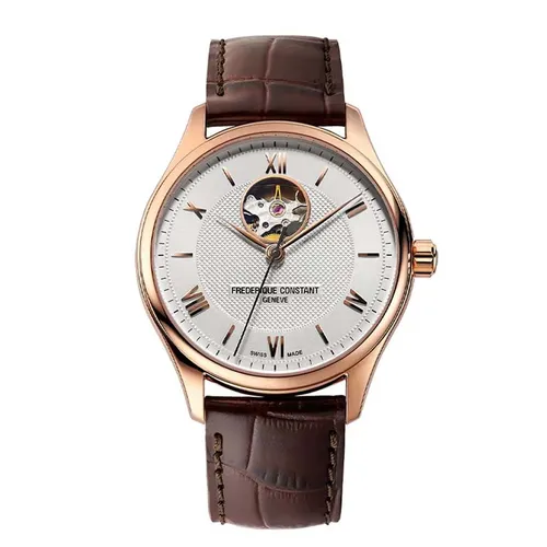 Đồng Hồ Nam Frederique Constant Open Heart FC-310MV5B4 Màu Nâu/Trắng
