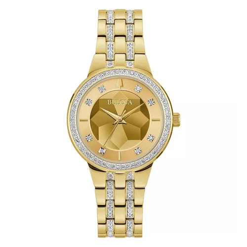 Đồng Hồ Nữ Bulova Watch 97L176 Màu Vàng