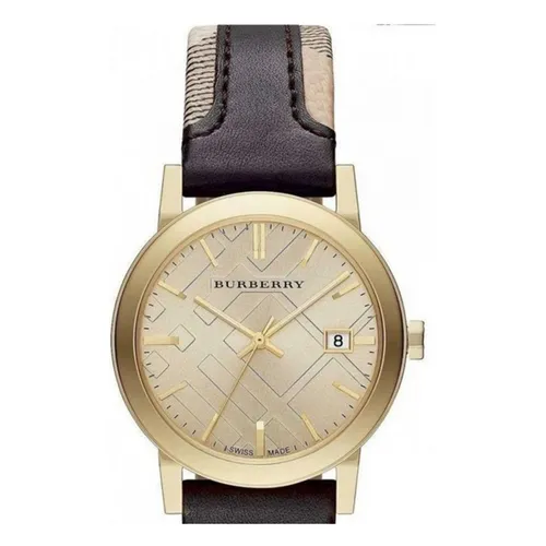 Đồng Hồ Nữ Burberry Quartz BU9032 Màu Nâu Vàng