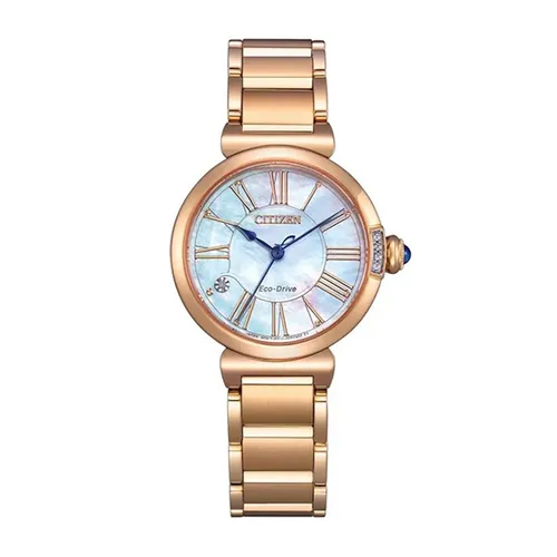 Đồng Hồ Nữ Citizen EM1063-89D Màu Vàng Hồng